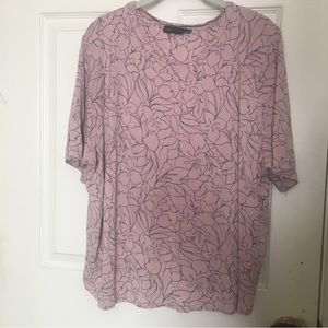 M&S extended sleeve top